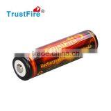 High Drain Trustfire 18650 Cylindrical Rechargeable Batteries 3000mah 3.7V Protected Li-on Battery