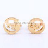 Round Shape High Quality Alloy Best Selling Medicated Earrings(Studs) thumbnail-1