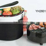 Portable Charcoal BBQ Grill With Cooler Bag thumbnail-1