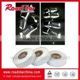 High Intensity Reflective Grey Synthetic Leather pu Base