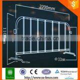 Bike Rack Style Steel Barrier / Fixed Leg Crowd Control Barrier / Event Fence Barricade