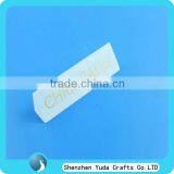 Frosted Triangle Acrylic Logo Block,custom Acrylic Perspex Name Block