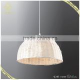 2015 best selling new products modern white rattan lamp handmade pendant light fixture