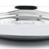 Stainless Steel Round Dinner Plate/Tray for the Hotel or the Family thumbnail-1