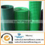2X1inch Hardware Fabric Cloth 3ftX30m Green Pvc Welded Mesh Rolls thumbnail-3