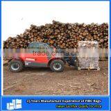Bulk Firewood Bag With 2 Sides Mesh and 2 Sides Ventilated Fabric, Capacity 1 Ton thumbnail-2