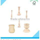 Custom Wooden Mini Candle Cup Wood Candle Holder thumbnail-1
