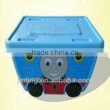55L COLORFUL BLOW-MOULDING PLASTIC STORAGE BOXES thumbnail-1