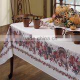 Rectangular Polyester Tablecloth for Thanksgiving or Wedding thumbnail-4