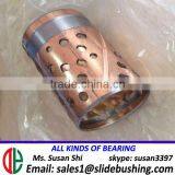 CuSn6Zn6Pb3 663 Copper Steel Wrapped Bearing BPW Bush 46*42*72.6 OE Size 46*42*72.5 Copper-steel Bpw Bushing thumbnail-1