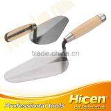 Bricklaying Trowel With Wood Handle thumbnail-1