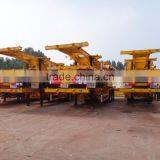 2016 ISO 20ft Container Skeleton Frame Semi Trailer With Hydraulic Lifting System thumbnail-6