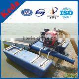 Small Gold Panning Boat In River thumbnail-1