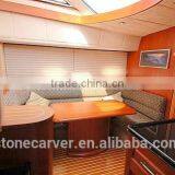43ft China Motor Yacht, Luxury Yacht, Fiberglass Luxury Yacht Made in China thumbnail-4