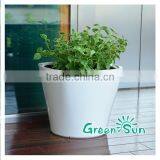 PP Garden Balcony Plastic Flower Pot,self Watering Planter,plastic Flower Pot,nursery Pots thumbnail-3