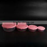 4pcs Fresh Keep Box With Lid Plastic Box With Lid thumbnail-3