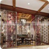 Metal Folding Room Divider Screen For Interior Decoration thumbnail-1
