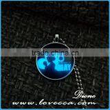 Latest Designs in Stock Fashion Glow in Dark Luminous Necklace Glowing Necklaces thumbnail-3