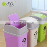 Emc Plastic Trash Cans With Cover, Indoor Plastic Waste Bins With Cover thumbnail-2