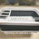 Plastic Collapisble Dish Rack / Plastic Foldable Dish Rack of Kitchen thumbnail-3