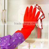 Warm Household Cleaning Gloves/long Latex Gloves for Washing the Dishes and Clothes thumbnail-2