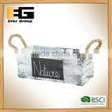 Outdoor Wooden Artificial Plants Flower Pots thumbnail-1