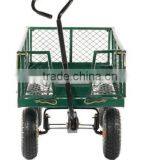 Garden Cart Mesh Hand Cart With Four Wheels Hand Trolley TC1840 thumbnail-1