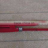 High Quality Chrome Vanadium Steel Adjustable Pipe Wrenches,45 Angle-type Straight Jaws thumbnail-3