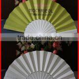 2015 New Spanish Plastic Foldable Fan for Advertising thumbnail-1