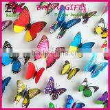 DIY Decoration 3d Wall Stickers, Butterfly Cut Out Pattern Removable Home Wallpaper thumbnail-1