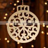 Unfinished Wood Craft Laser Cut Christmas Ornament thumbnail-3