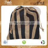 Jute Bags Wholesale - Jute Drawstring From Petals Concept - Promoted at - Made in India thumbnail-1