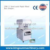 ZSB-11 Semi-auto Paper Meal Box Making Machine