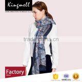 Custom 2017 Women Cotton Linen Neck Scarf Beauty Scarf thumbnail-1