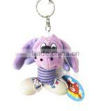 Small Promotional Toy Keychain Toy Different Color Plush Dog thumbnail-4
