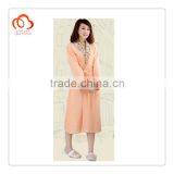 Ladies Bathrobe in Orange Color Beautiful Warehouse in Stock thumbnail-1