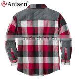 Oem Factory Fleece Men Plaids Jacket thumbnail-2