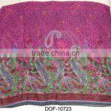Fashion Print Classical Flower Hot Scarf thumbnail-1