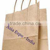 Twisted Paper Handles Brown Paper Bag thumbnail-3