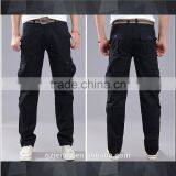 Wholesale Men Leisure High Quality Trousers With Side Pocket Workwear Style Cargo Pants thumbnail-3