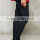 Men's Casual High Quality Jeans Trousers Straight Denim Black Jeans thumbnail-3