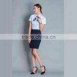 Shop Short Sleeve Blouse Airline Stewardess Uniforms Shirt and Dress thumbnail-2