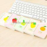 Cute Colors PP Cover Notepad Customizable Wire-o Binding Memo Pad thumbnail-2