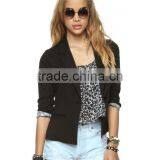 Office Lady Ruched Sleeve Blazer thumbnail-1