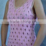 Ladies' Hand Knit Sweater,fashion Sweater,ladies' Apparel thumbnail-1