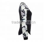 Women Camouflage Long Sleeve Cuff T-Shirt Sweatshirts thumbnail-2