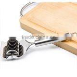 Stainless Steel Noodle Lattice Roller Cutter Dough Cutter Pasta Spaghetti,New Portable Kitchen High Grade Maker Cooking Tools thumbnail-2