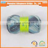 Knitted Yarns China Supplier Cheapest Wholesale Oeko Tex Certified 100% Acrylic Yarn, Space Dyeing Multicolor Yarn for Scarf thumbnail-4