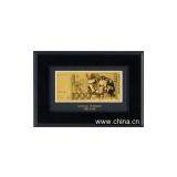 Germany Gold Banknote Wooden Frame thumbnail-1