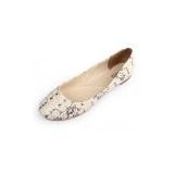 DS002 2011Fashion lady embossed snake-pattern sheepskin summer shoes 16pairs/lot wholesale shoes